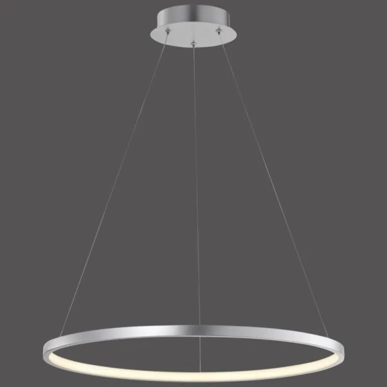 Suspension Leuchten Direkt CIRCLE LED Argenté, 1 lumière