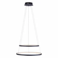 Suspension Leuchten Direkt CIRCLE LED Anthracite, 1 lumière