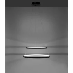 Suspension Leuchten Direkt CIRCLE LED Anthracite, 1 lumière