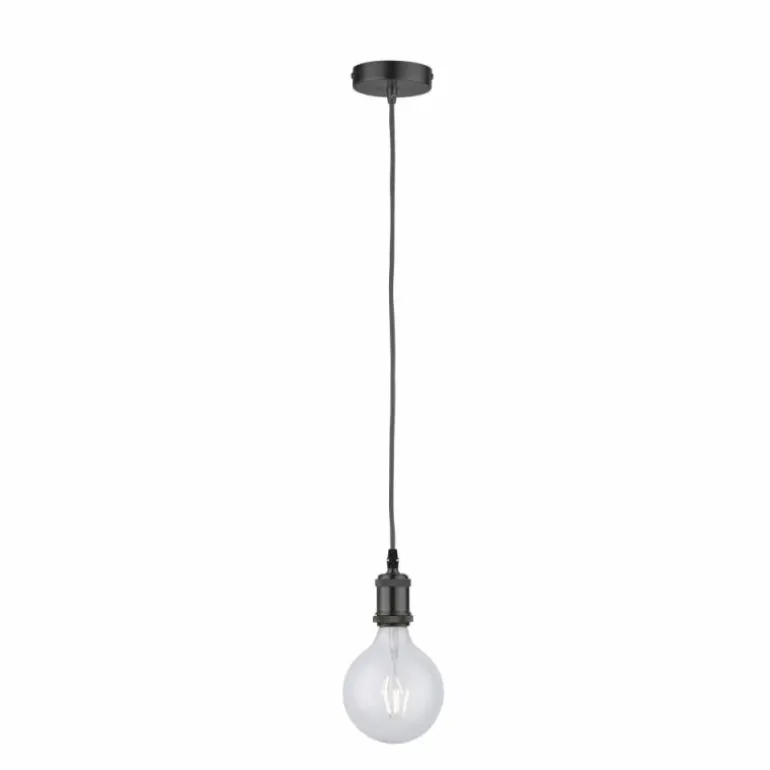 Suspension Leuchten Direkt DIY Noir, 1 lumière