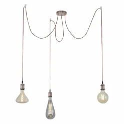 Suspension Leuchten Direkt DIY Cuivre, 3 lumières