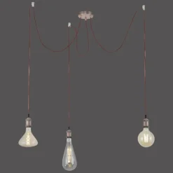 Suspension Leuchten Direkt DIY Cuivre, 3 lumières