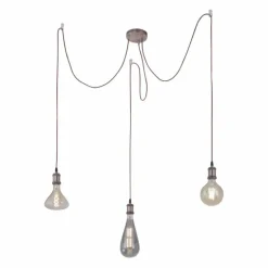 Suspension Leuchten Direkt DIY Cuivre, 3 lumières