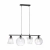 Suspension Leuchten Direkt SOPHIE Noir, 4 lumières