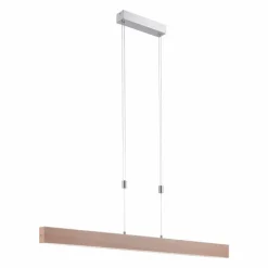 Suspension Leuchten Direkt AMANDA LED Nickel mat, 1 lumière