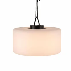 Suspension Leuchten Direkt HOLLY LED Noir, Blanc, 1 lumière, Changeur de couleurs