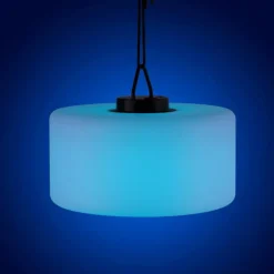 Suspension Leuchten Direkt HOLLY LED Noir, Blanc, 1 lumière, Changeur de couleurs