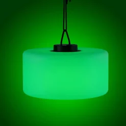 Suspension Leuchten Direkt HOLLY LED Noir, Blanc, 1 lumière, Changeur de couleurs