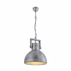Suspension Leuchten-Direkt SAMIA Gris, 1 lumière