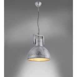 Suspension Leuchten-Direkt SAMIA Gris, 1 lumière
