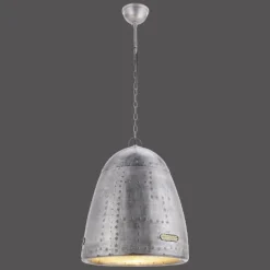 Suspension Leuchten-Direkt SAMIA Gris, 1 lumière