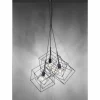 Suspension Leuchten-Direkt SKELETTON Noir, 3 lumières