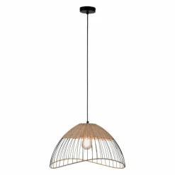 Suspension Leuchten-Direkt REED Bois clair, 1 lumière