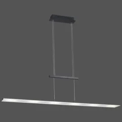 Suspension Leuchten-Direkt NELE LED Anthracite, 6 lumières
