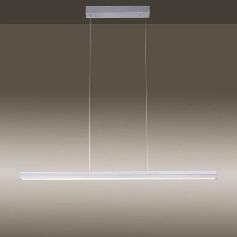 Suspension Leuchten-Direkt NIRO LED Nickel mat, 2 lumières
