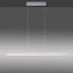Suspension Leuchten-Direkt NIRO LED Nickel mat, 2 lumières