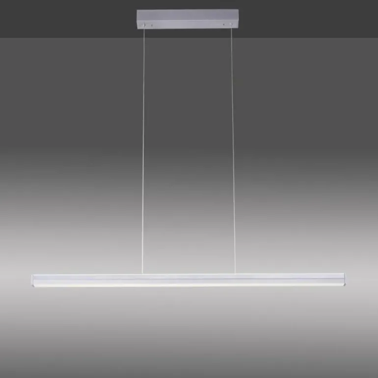 Suspension Leuchten-Direkt NIRO LED Nickel mat, 2 lumières