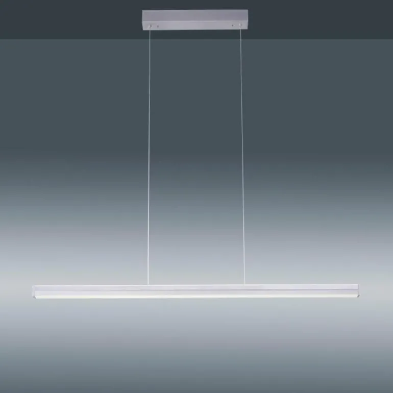 Suspension Leuchten-Direkt NIRO LED Nickel mat, 2 lumières