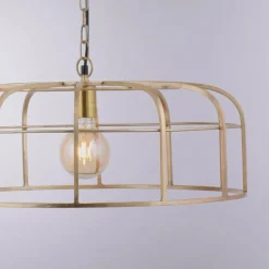 Suspension Leuchten-Direkt AMIR Laiton, 1 lumière