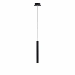 Suspension Leuchten-Direkt BRUNO LED Noir, 1 lumière