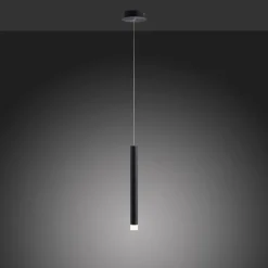 Suspension Leuchten-Direkt BRUNO LED Noir, 1 lumière