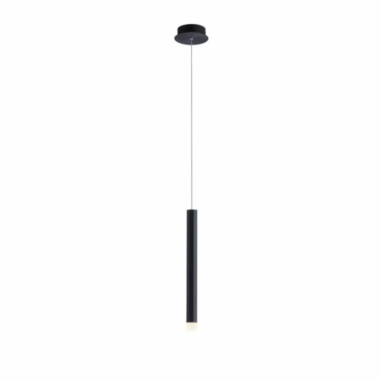 Suspension Leuchten-Direkt BRUNO LED Noir, 1 lumière