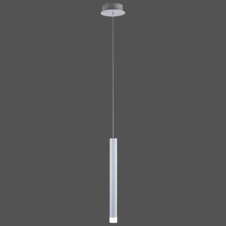 Suspension Leuchten-Direkt BRUNO LED Aluminium, 1 lumière