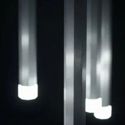 Suspension Leuchten-Direkt BRUNO LED Aluminium, 10 lumières