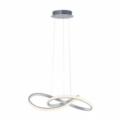 Suspension Leuchten-Direkt MARIA LED Aluminium, 1 lumière
