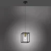 Suspension Leuchten-Direkt FABIO Noir, 1 lumière