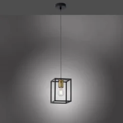 Suspension Leuchten-Direkt FABIO Noir, 1 lumière