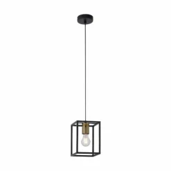 Suspension Leuchten-Direkt FABIO Noir, 1 lumière