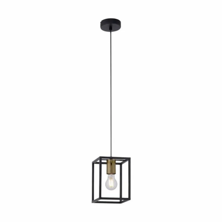 Suspension Leuchten-Direkt FABIO Noir, 1 lumière