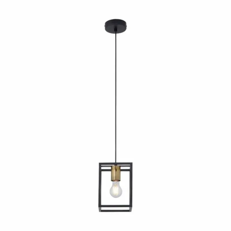 Suspension Leuchten-Direkt FABIO Noir, 1 lumière