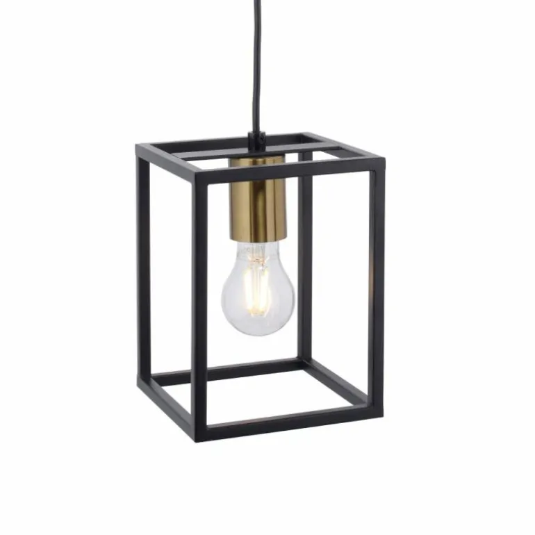 Suspension Leuchten-Direkt FABIO Noir, 1 lumière