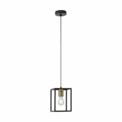 Suspension Leuchten-Direkt FABIO Noir, 1 lumière