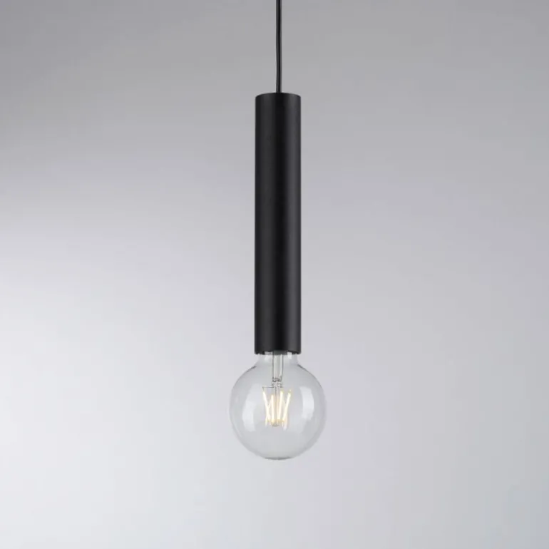 Suspension Leuchten-Direkt BRUNA Noir, 3 lumières