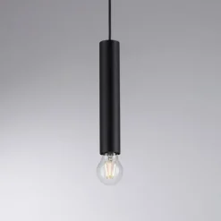 Suspension Leuchten-Direkt BRUNA Noir, 3 lumières