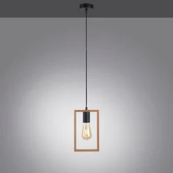 Suspension Leuchten-Direkt FRANKY Noir, 1 lumière