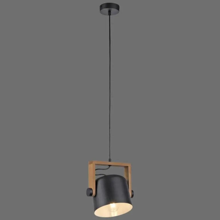 Suspension Leuchten-Direkt CUP Noir, 1 lumière