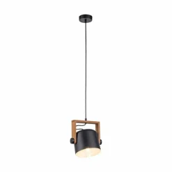 Suspension Leuchten-Direkt CUP Noir, 1 lumière