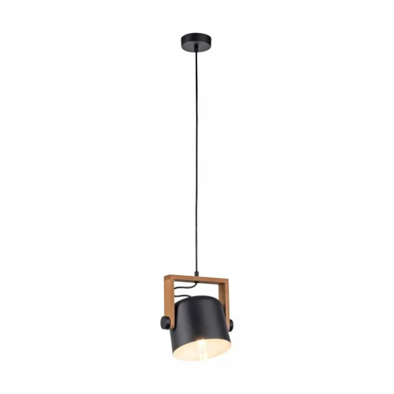 Suspension Leuchten-Direkt CUP Noir, 1 lumière