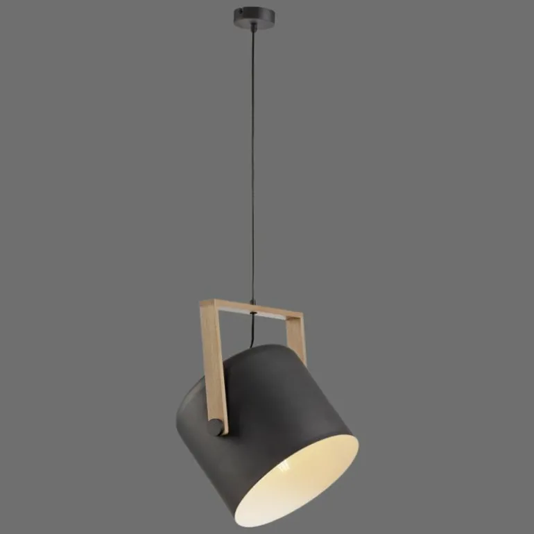 Suspension Leuchten-Direkt CUP Noir, 1 lumière