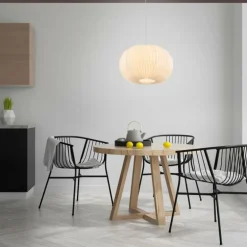 Suspension Leuchten-Direkt PAPEL Blanc, 1 lumière