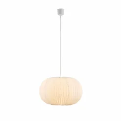 Suspension Leuchten-Direkt PAPEL Blanc, 1 lumière