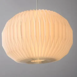 Suspension Leuchten-Direkt PAPEL Blanc, 1 lumière