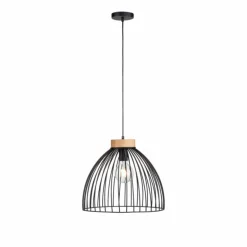 Suspension Leuchten-Direkt LAMI Noir, 1 lumière