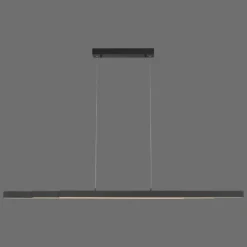 Suspension Leuchten-Direkt LUZI LED Anthracite, 3 lumières