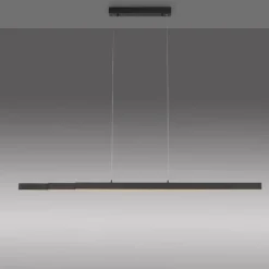 Suspension Leuchten-Direkt LUZI LED Anthracite, 3 lumières
