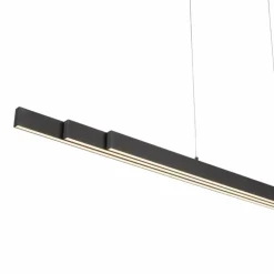 Suspension Leuchten-Direkt LUZI LED Anthracite, 3 lumières